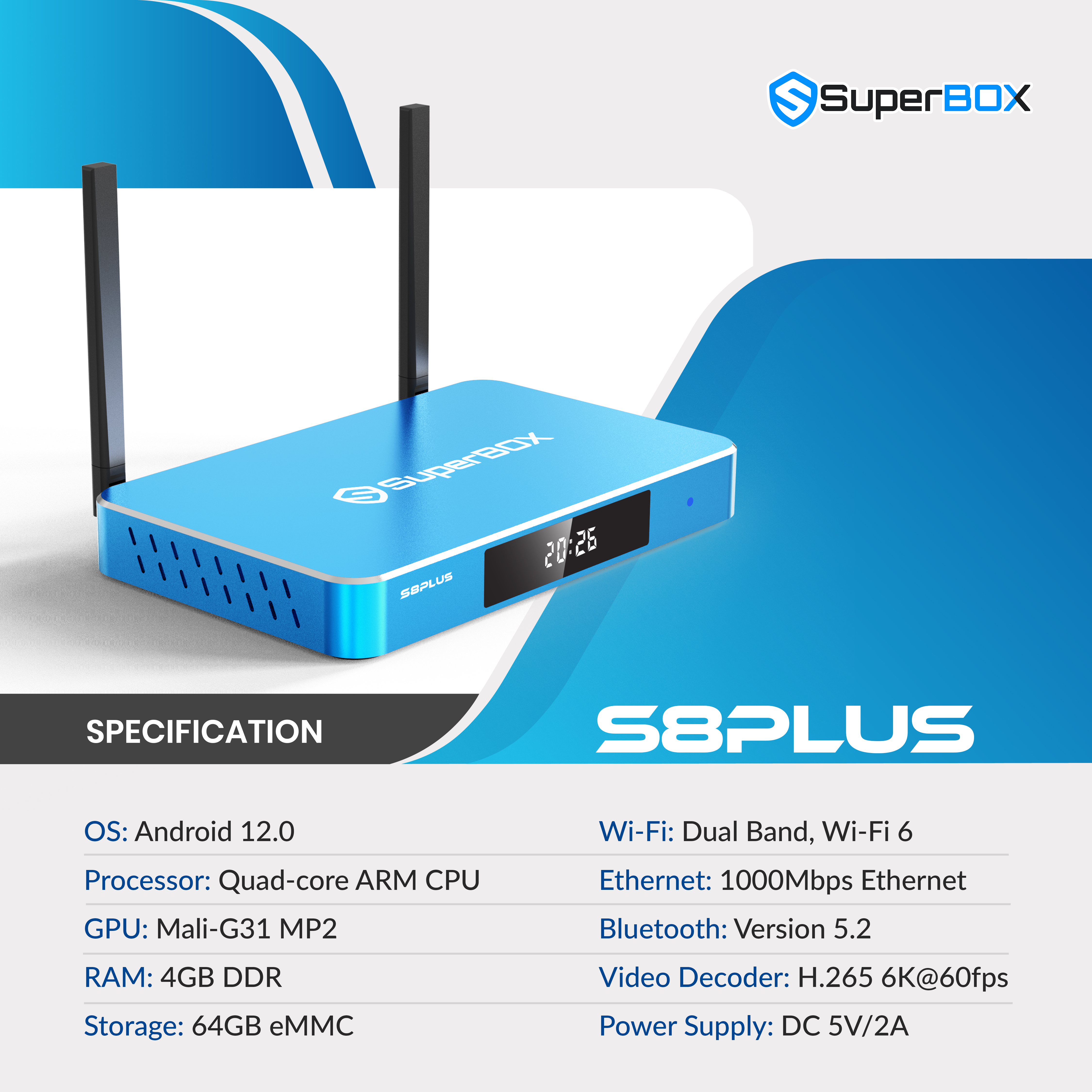 SUPERBOX S8 Plus