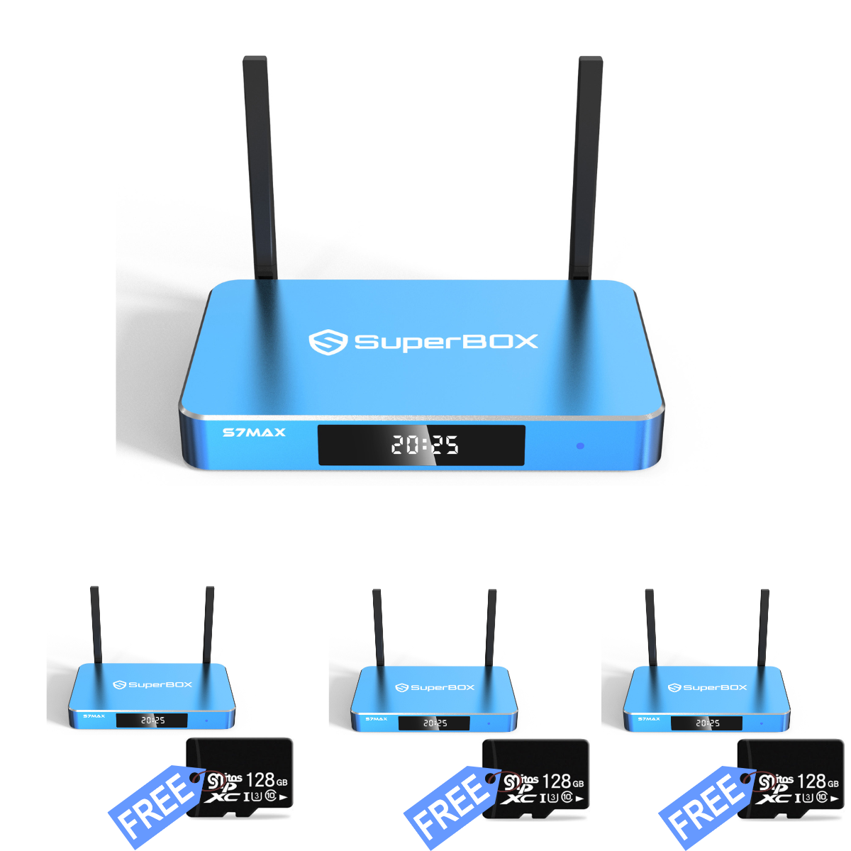 Superbox S7 Max (3-Pack) Bundle