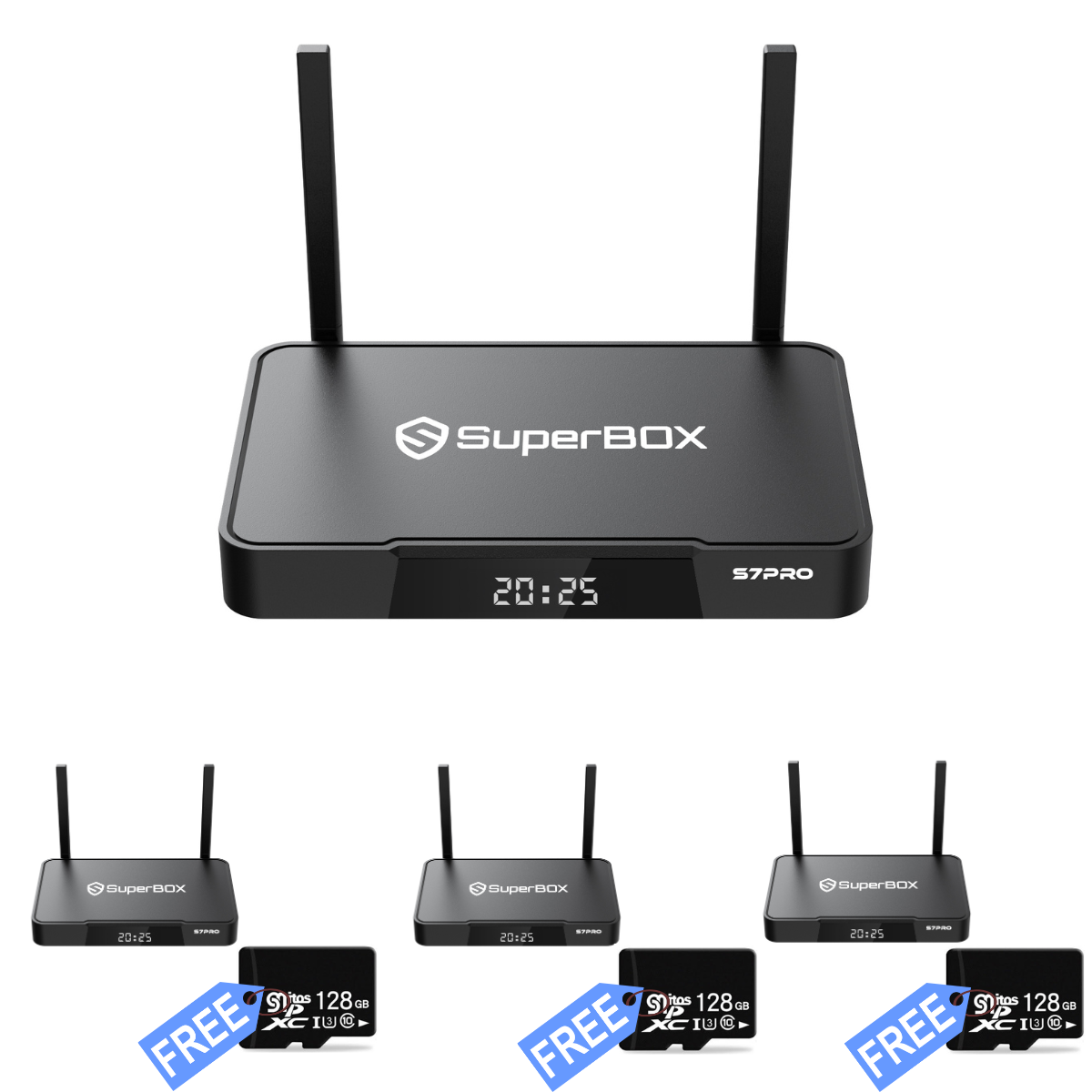 Superbox S7 Pro (3-Pack) Bundle