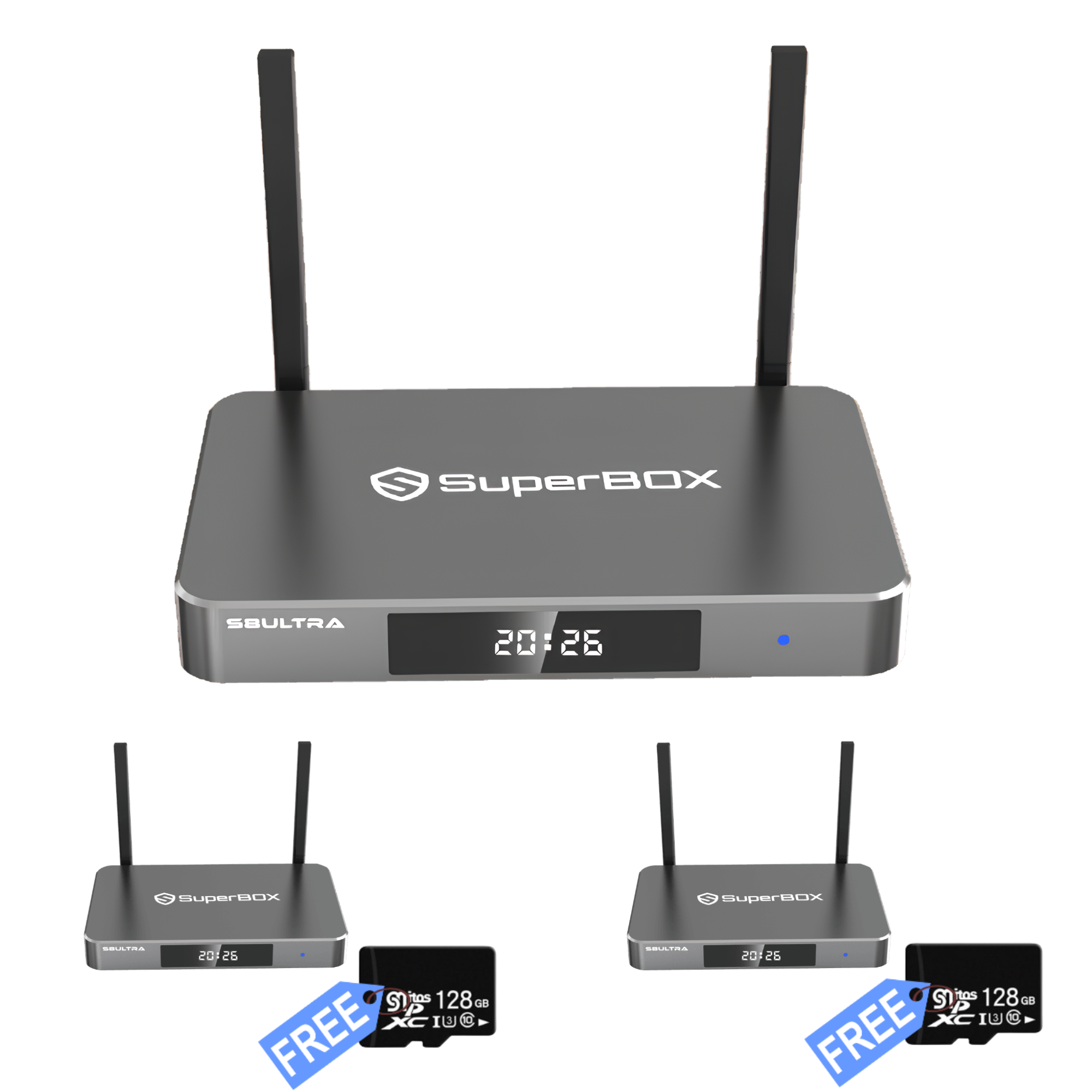 Superbox S8 Ultra (2-Pack) Bundle