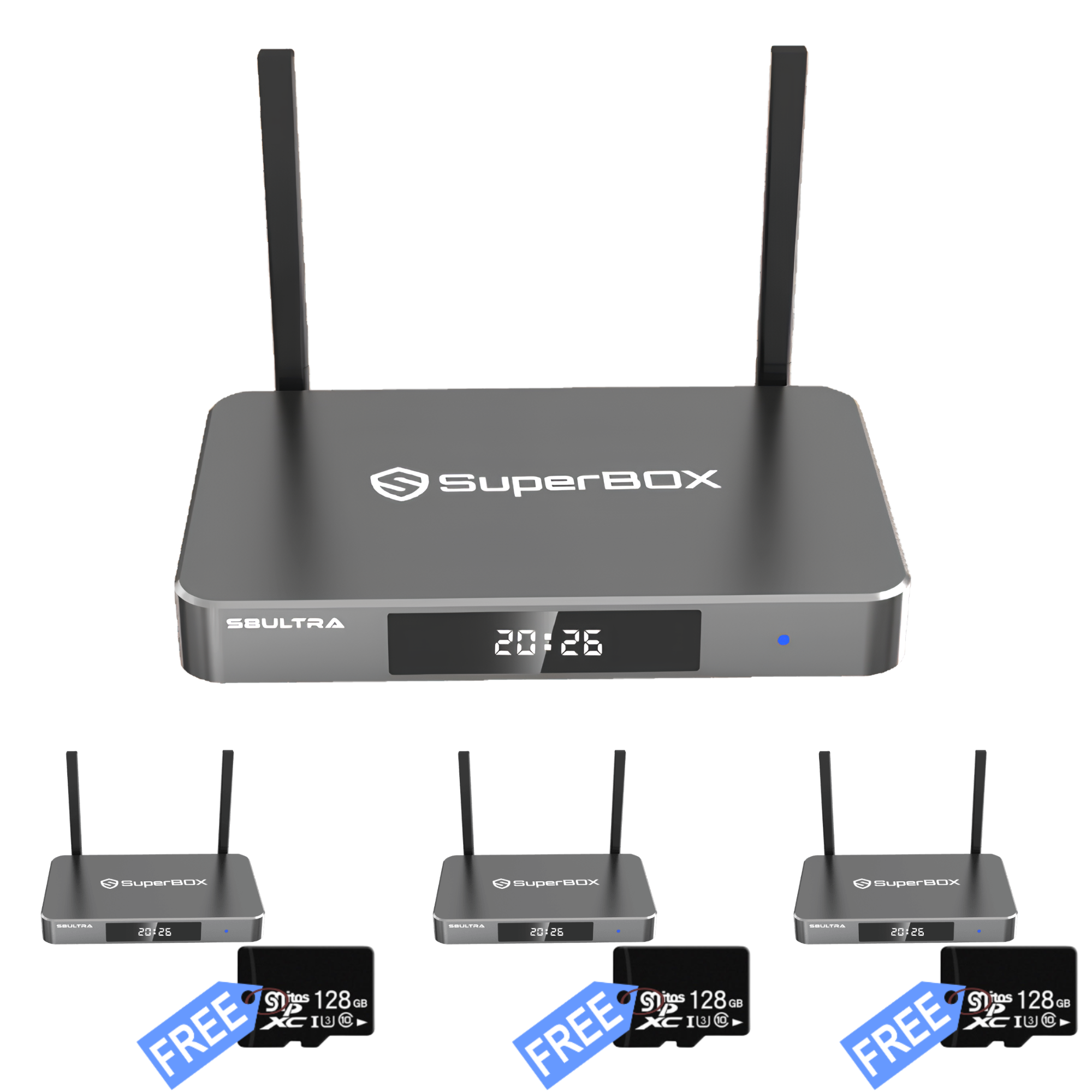 Superbox S8 Ultra (3-Pack) Bundle
