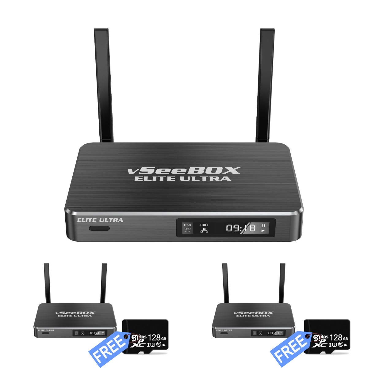 vSeeBox Elite Ultra (2-Pack) Bundle