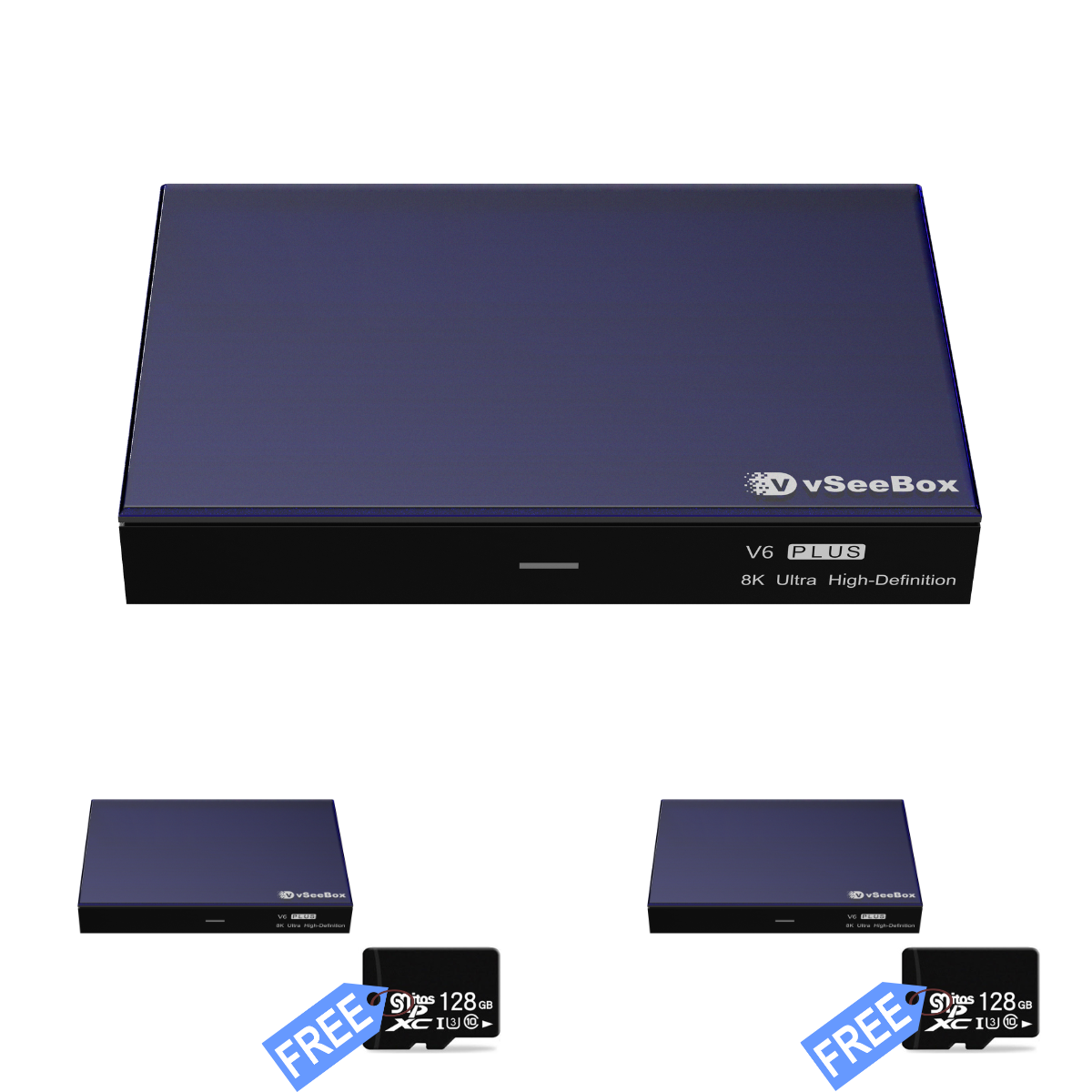vSeeBox V6 Plus (2-Pack) Bundle