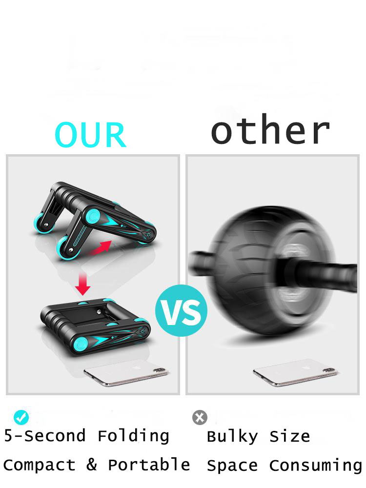 Multi-Function Ab Wheel Roller – All-in-One Fitness Solution for a Perfect Body