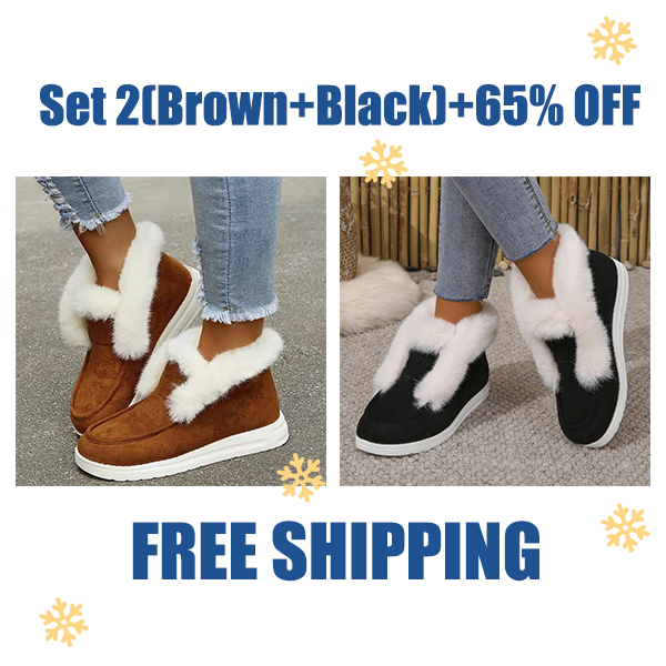 🔥Last Day Promotion 50% OFF - Women's Warm Wool Orthopedic Snow Boots-Buy 2 Free Shipping