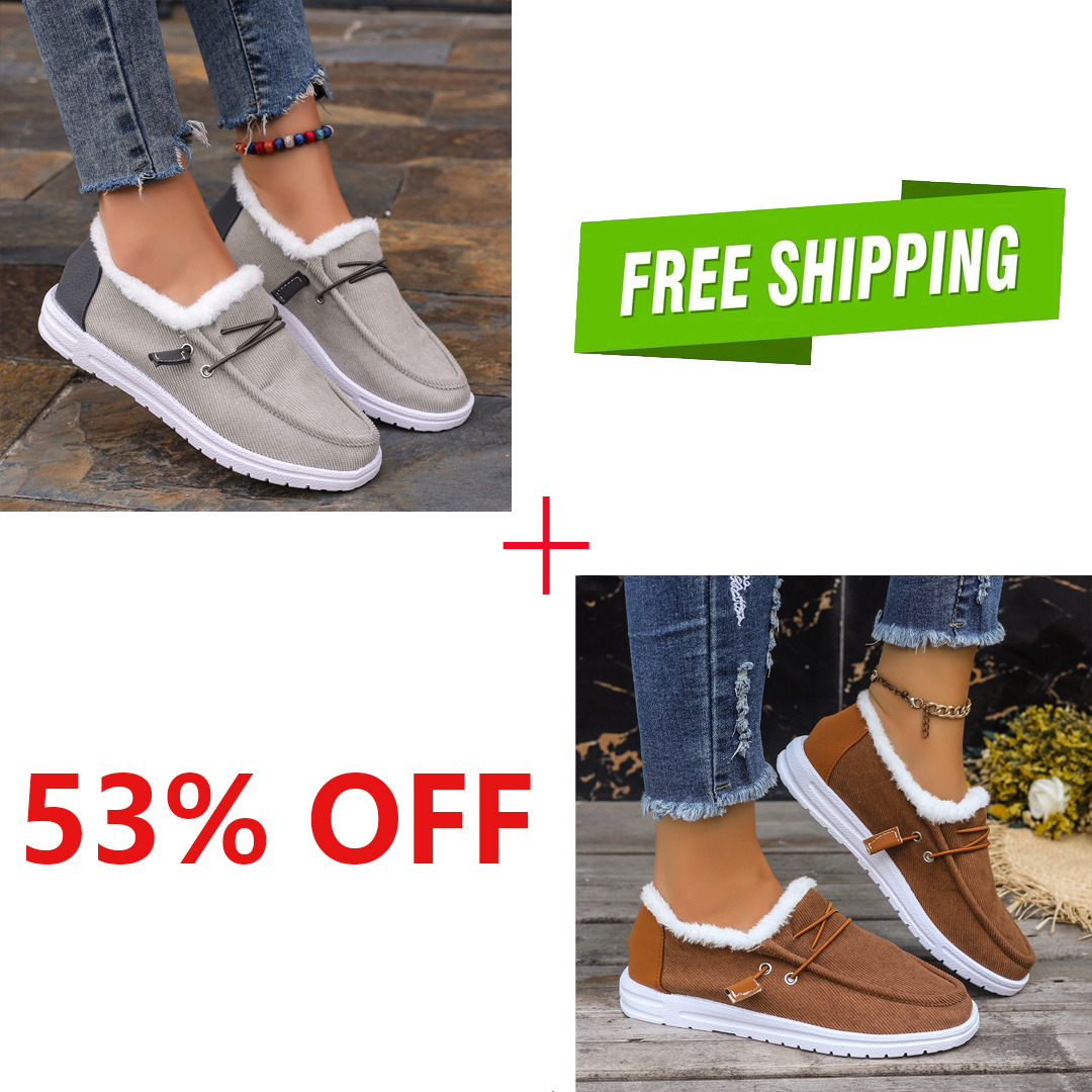 🎄Christmas Hot Sale 50% OFF🎄Women's Comfort Plush Winter Ankle Boots