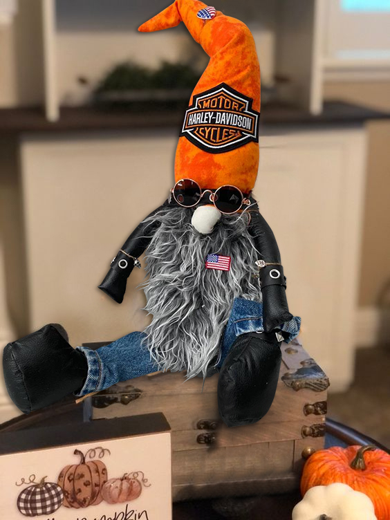 🔥LAST DAY UP TO 62% OFF🔥Cool Harley Biker Gnome