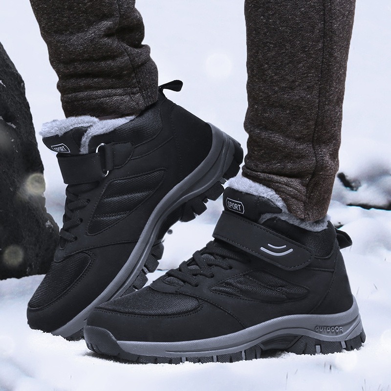 Gowalk Winter Snowy Villi Leather Thermal Boots