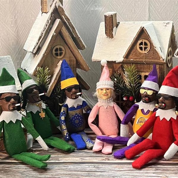 (🎄✨Christmas Hot Sale) Snoop On A Stoop Christmas Elf Doll