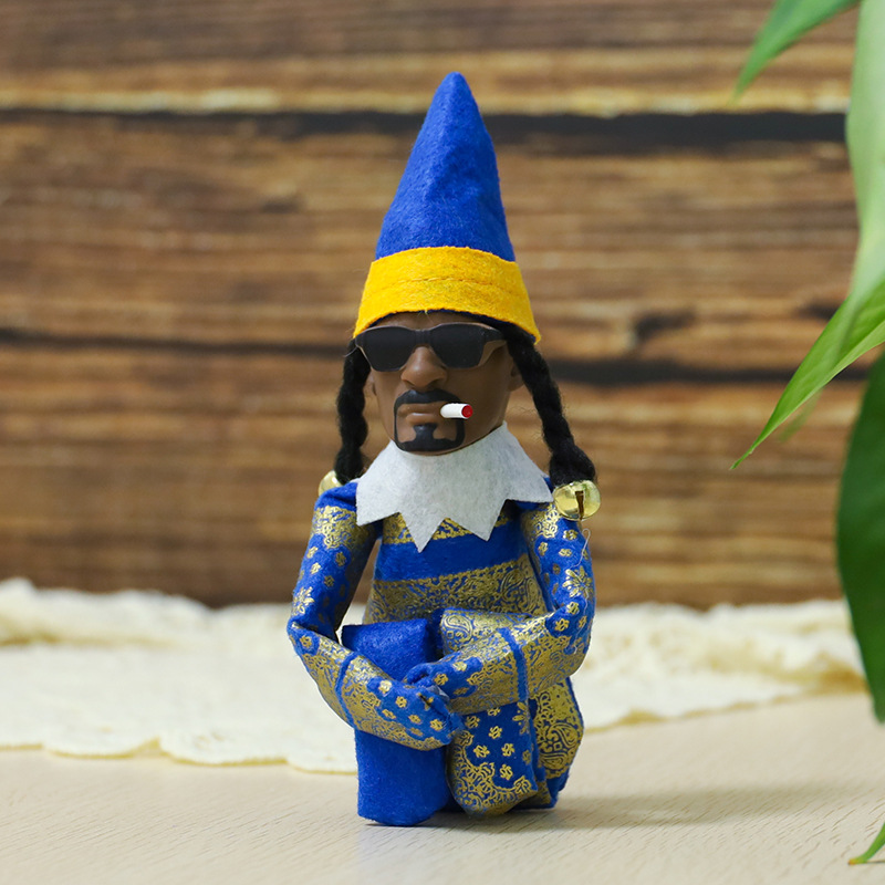 (🎄✨Christmas Hot Sale) Snoop On A Stoop Christmas Elf Doll