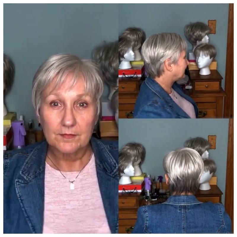 SUMMER HOT SALE🔥 65% OFF|SHORT NATURAL HAIR TOPPERS With Bangs