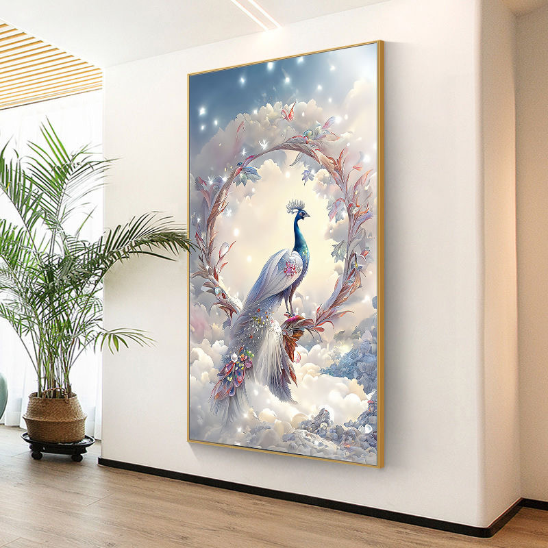 DIY Peacock Diamond Painting