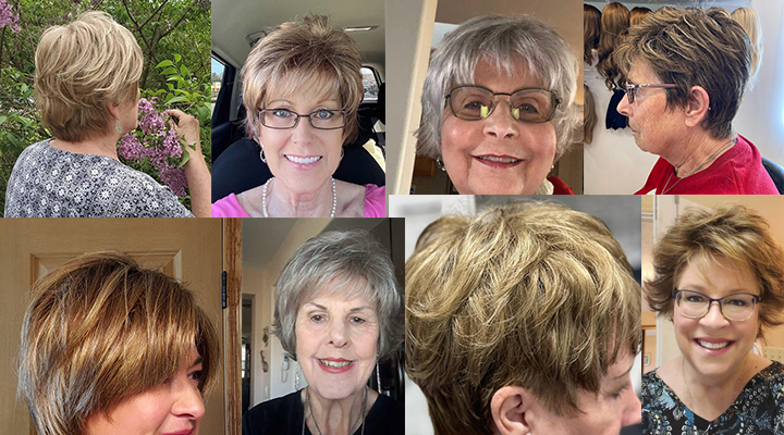 SUMMER HOT SALE🔥 65% OFF|SHORT NATURAL HAIR TOPPERS With Bangs