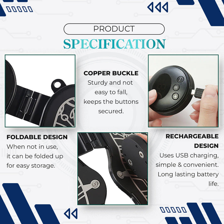 Bioelectric Acupoints Massager Mat