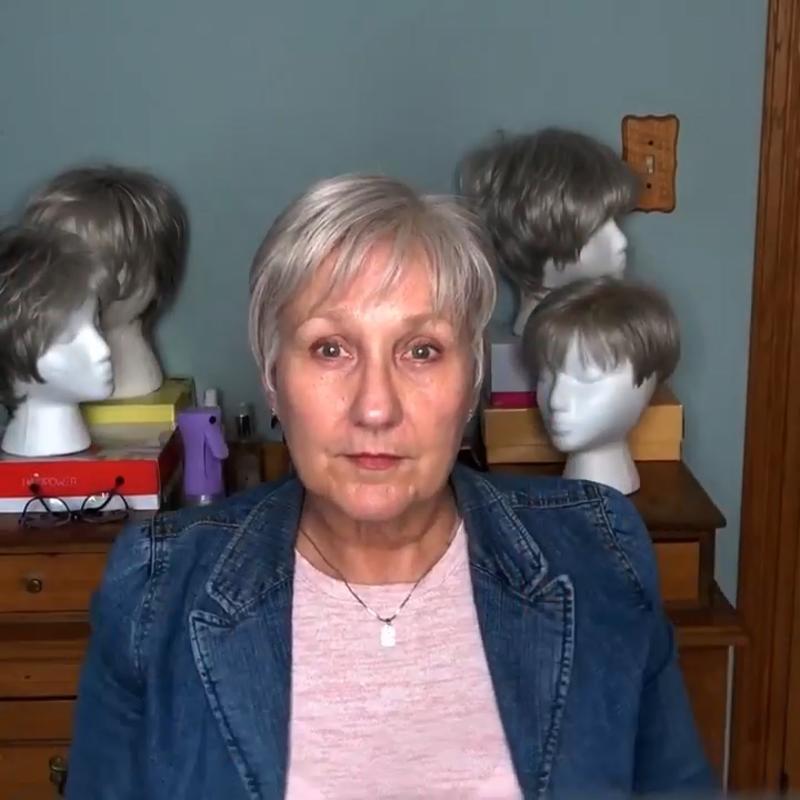 SUMMER HOT SALE🔥 65% OFF|SHORT NATURAL HAIR TOPPERS With Bangs