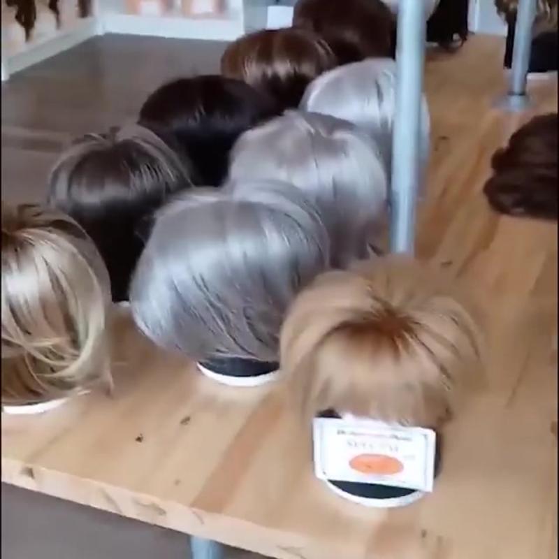 SUMMER HOT SALE🔥 65% OFF|SHORT NATURAL HAIR TOPPERS With Bangs