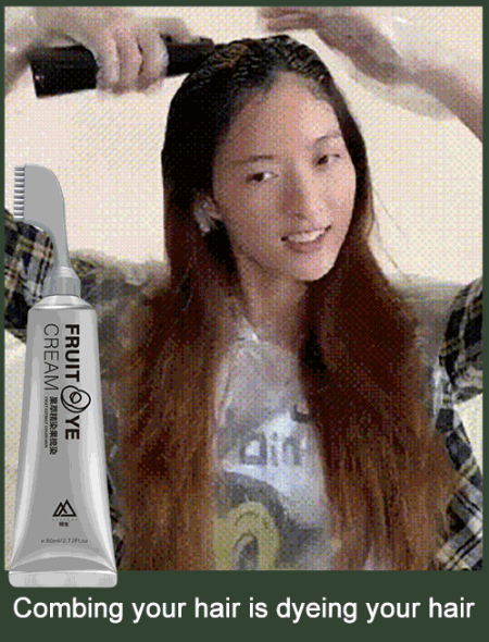 Fruit and vegetable hair dye