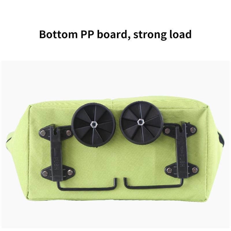 (🔥HOT SALE NOW 49% OFF) - 2-in-1 Shopping Bag Folding Green Bag