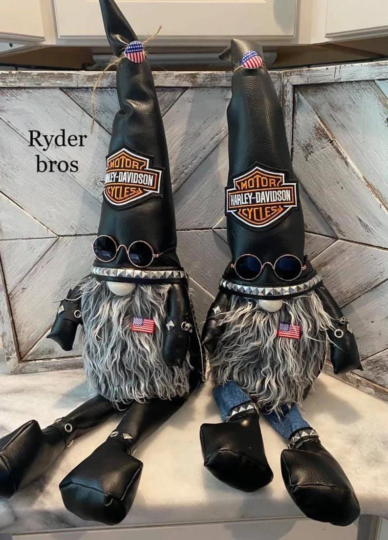 🔥LAST DAY UP TO 62% OFF🔥Cool Harley Biker Gnome