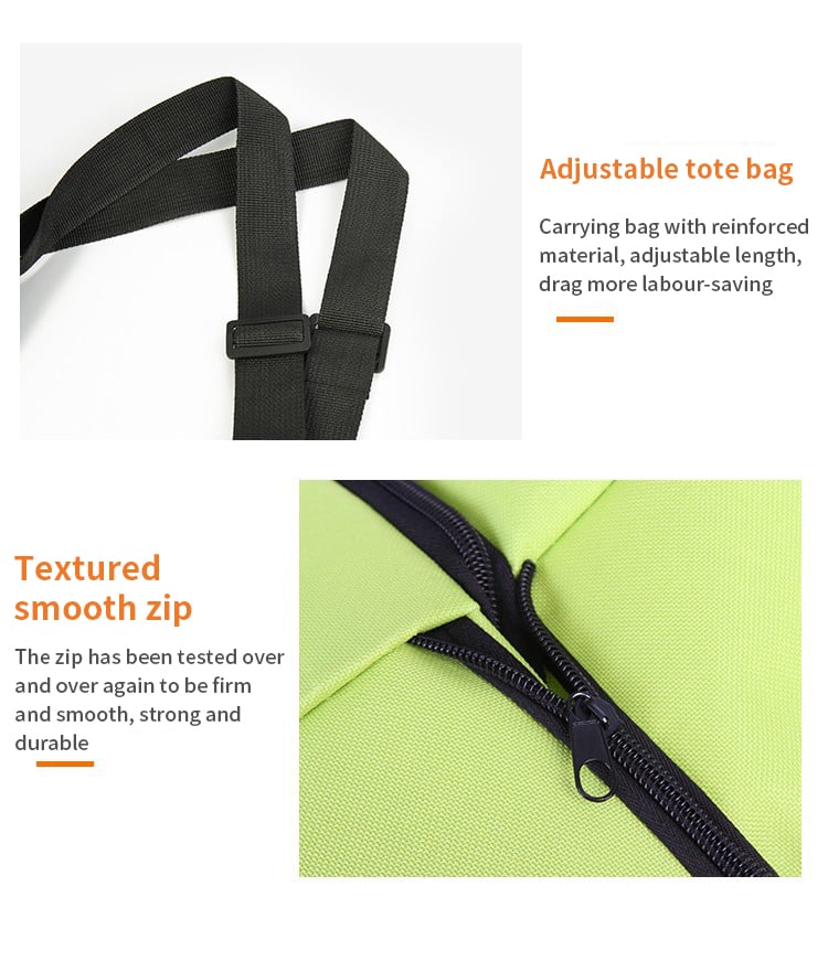 (🔥HOT SALE NOW 49% OFF) - 2-in-1 Shopping Bag Folding Green Bag