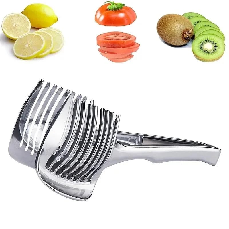 🔥 Promotion 48% OFF-Stainless Steel Slicing Holder