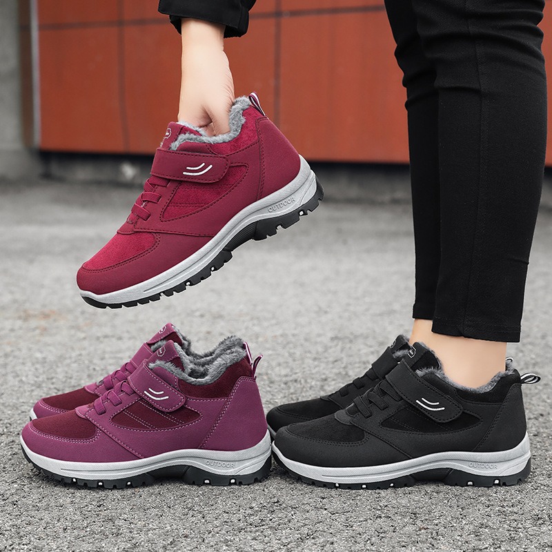 Gowalk Winter Snowy Villi Leather Thermal Boots