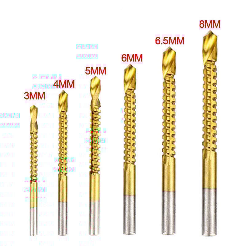 (🎅HOT SALE-48% OFF) -Twist Drill Bit Set Power Tool Accessories(6 Pcs )