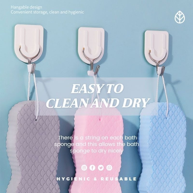 🎁2023-Christmas Hot Sale🎁 Super Soft Exfoliating Bath Sponge🧽