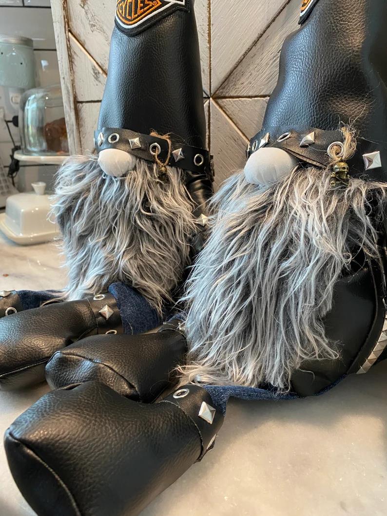 🔥LAST DAY UP TO 62% OFF🔥Cool Harley Biker Gnome