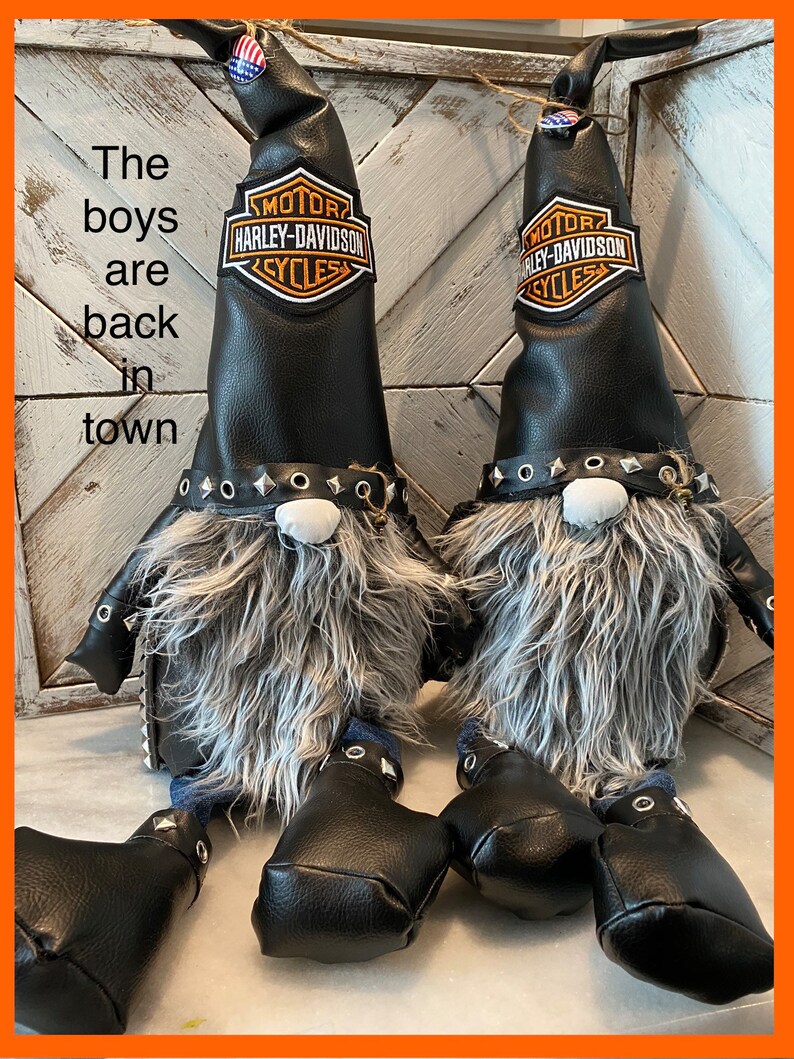 🔥LAST DAY UP TO 62% OFF🔥Cool Harley Biker Gnome