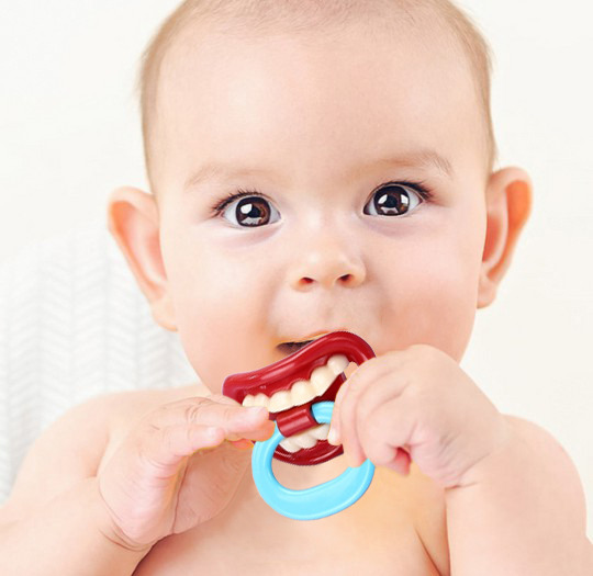 (🌲EARLY CHRISTMAS SALE - 50% OFF) 🎁Funny Teeth Baby Pacifiers, BUY 5 GET 3 FREE & FREE SHIPPING