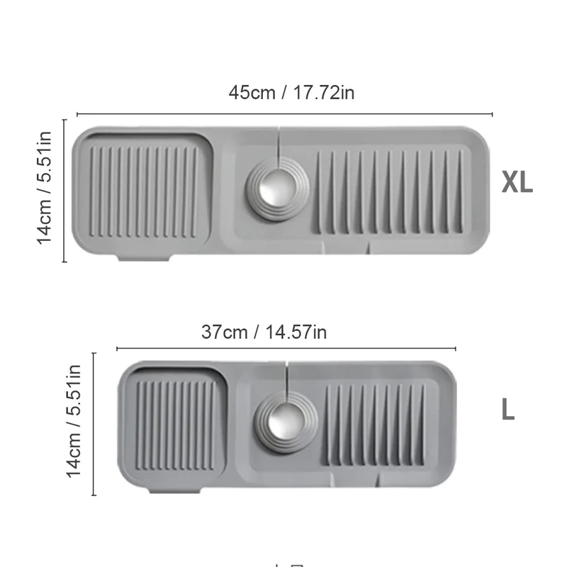 Kitchen Sink Silicone Splash Guard-BUY 2 GET 1 ( For Kitchen and Bathroom)