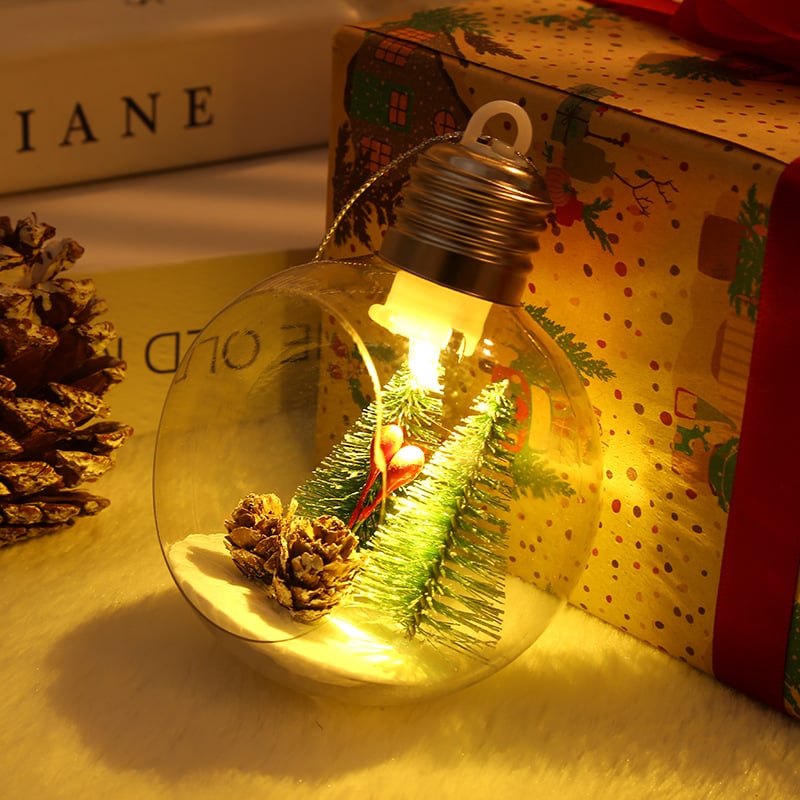 LAST DAY 49% OFF🎅Christmas Tree Decoration Glow Balls