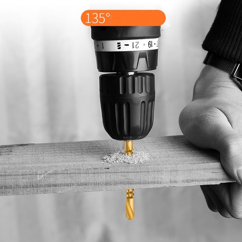 (🎅HOT SALE-48% OFF) -Twist Drill Bit Set Power Tool Accessories(6 Pcs )