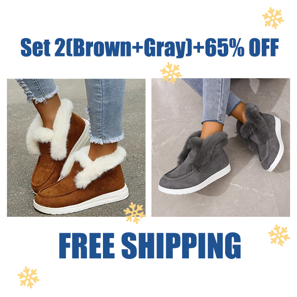 🔥Last Day Promotion 50% OFF - Women's Warm Wool Orthopedic Snow Boots-Buy 2 Free Shipping