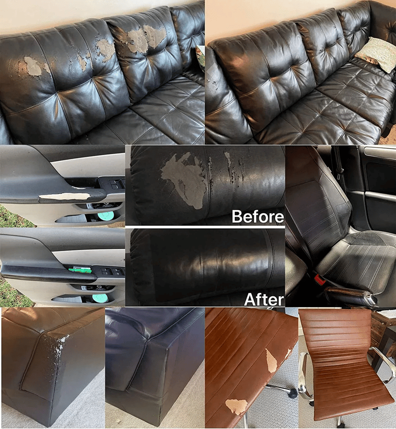 🔥 LAST DAY 70% OFF 🔥2023 Upgraded Self-Adhesive Leather Refinisher Sofa Repair-Cut any shapes