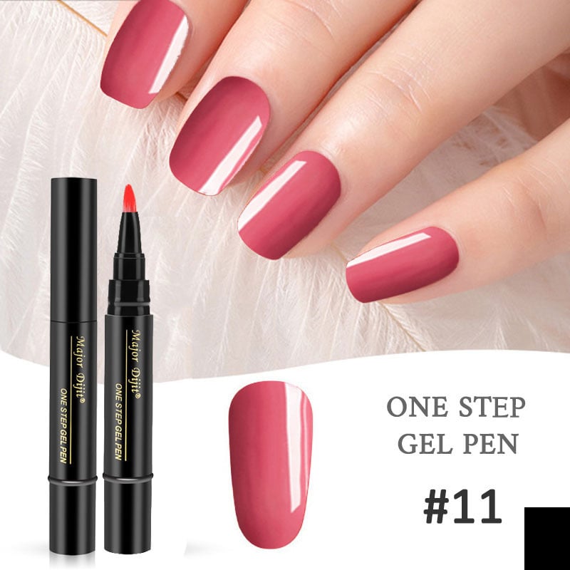 🎄Christmas Hot Sale- SAVE- 50% OFF🔥One Step Nail Gel Pen✅Eco-friendly & Tasteless