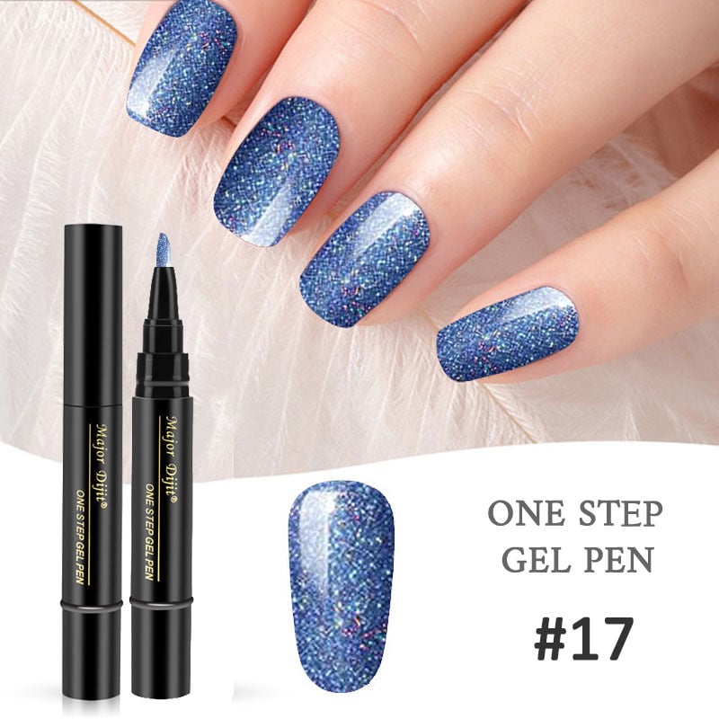 🎄Christmas Hot Sale- SAVE- 50% OFF🔥One Step Nail Gel Pen✅Eco-friendly & Tasteless