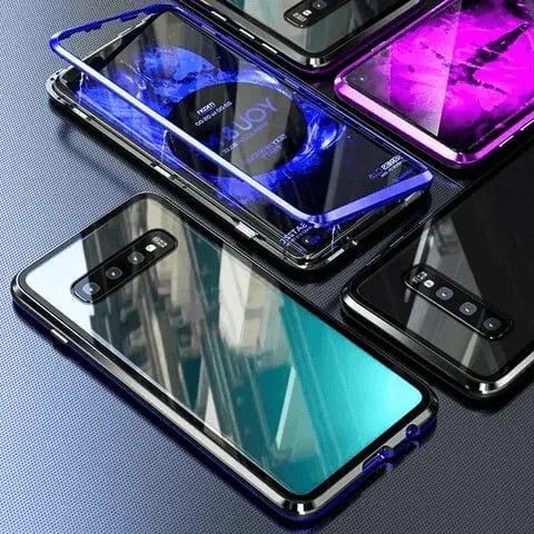 (🎁2023-Christmas Hot Sale🎁)Magnetic Tempered Glass Double-sided Phone Case For Samsung