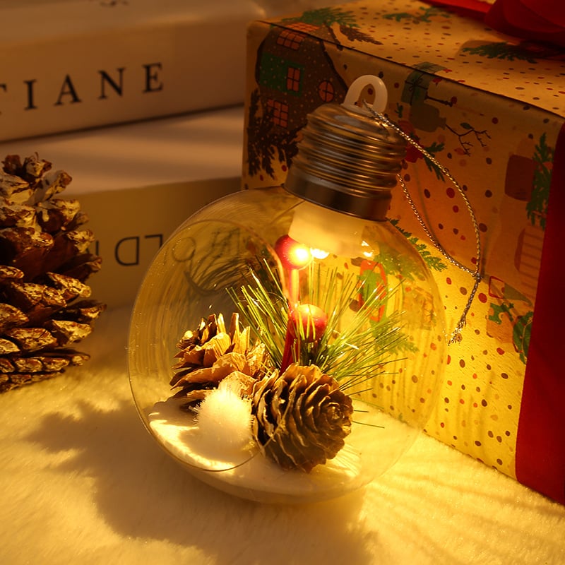 LAST DAY 49% OFF🎅Christmas Tree Decoration Glow Balls