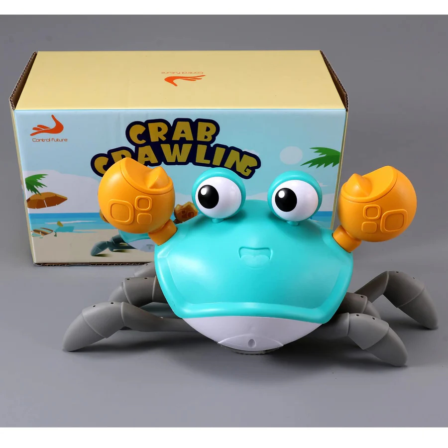 Scuttle & Groove Crawling Crab – Baby Fun Tummy Time & Crawling Buddy