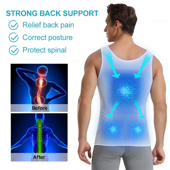 ❄️Men's Ice Silk Shape Compression Vest