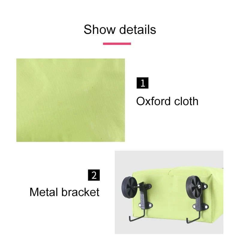 (🔥HOT SALE NOW 49% OFF) - 2-in-1 Shopping Bag Folding Green Bag