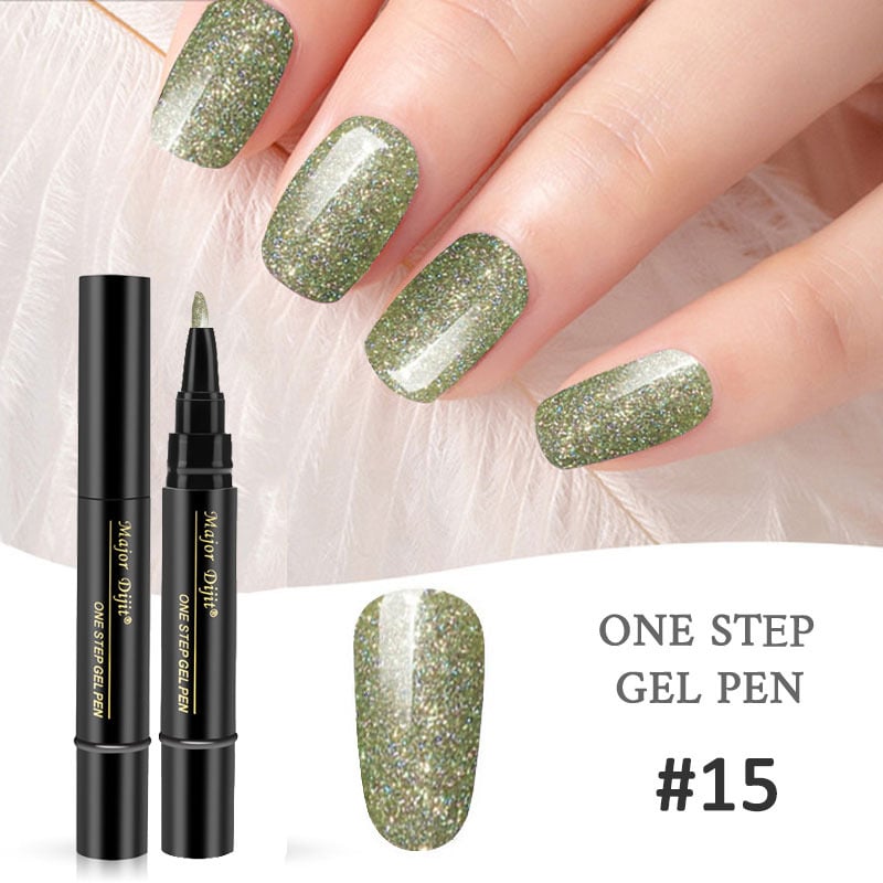 🎄Christmas Hot Sale- SAVE- 50% OFF🔥One Step Nail Gel Pen✅Eco-friendly & Tasteless