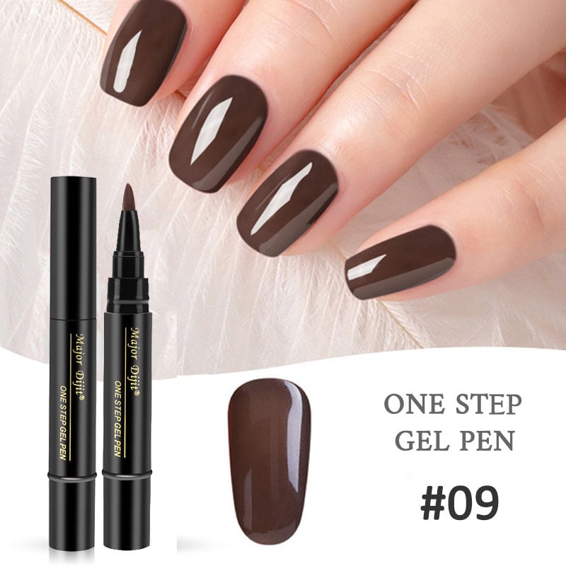 🎄Christmas Hot Sale- SAVE- 50% OFF🔥One Step Nail Gel Pen✅Eco-friendly & Tasteless
