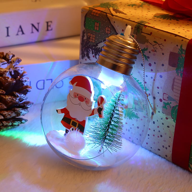 LAST DAY 49% OFF🎅Christmas Tree Decoration Glow Balls