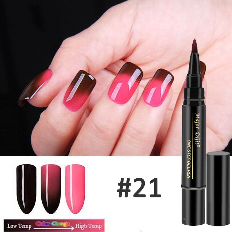 🎄Christmas Hot Sale- SAVE- 50% OFF🔥One Step Nail Gel Pen✅Eco-friendly & Tasteless