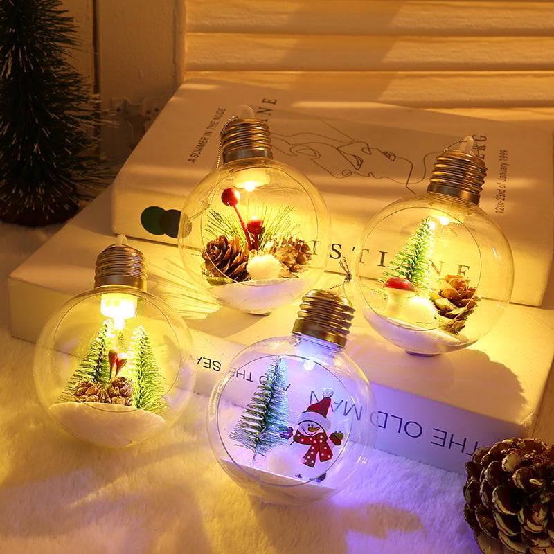 LAST DAY 49% OFF🎅Christmas Tree Decoration Glow Balls
