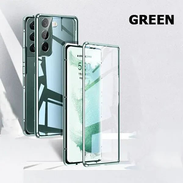(🎁2023-Christmas Hot Sale🎁)Magnetic Tempered Glass Double-sided Phone Case For Samsung