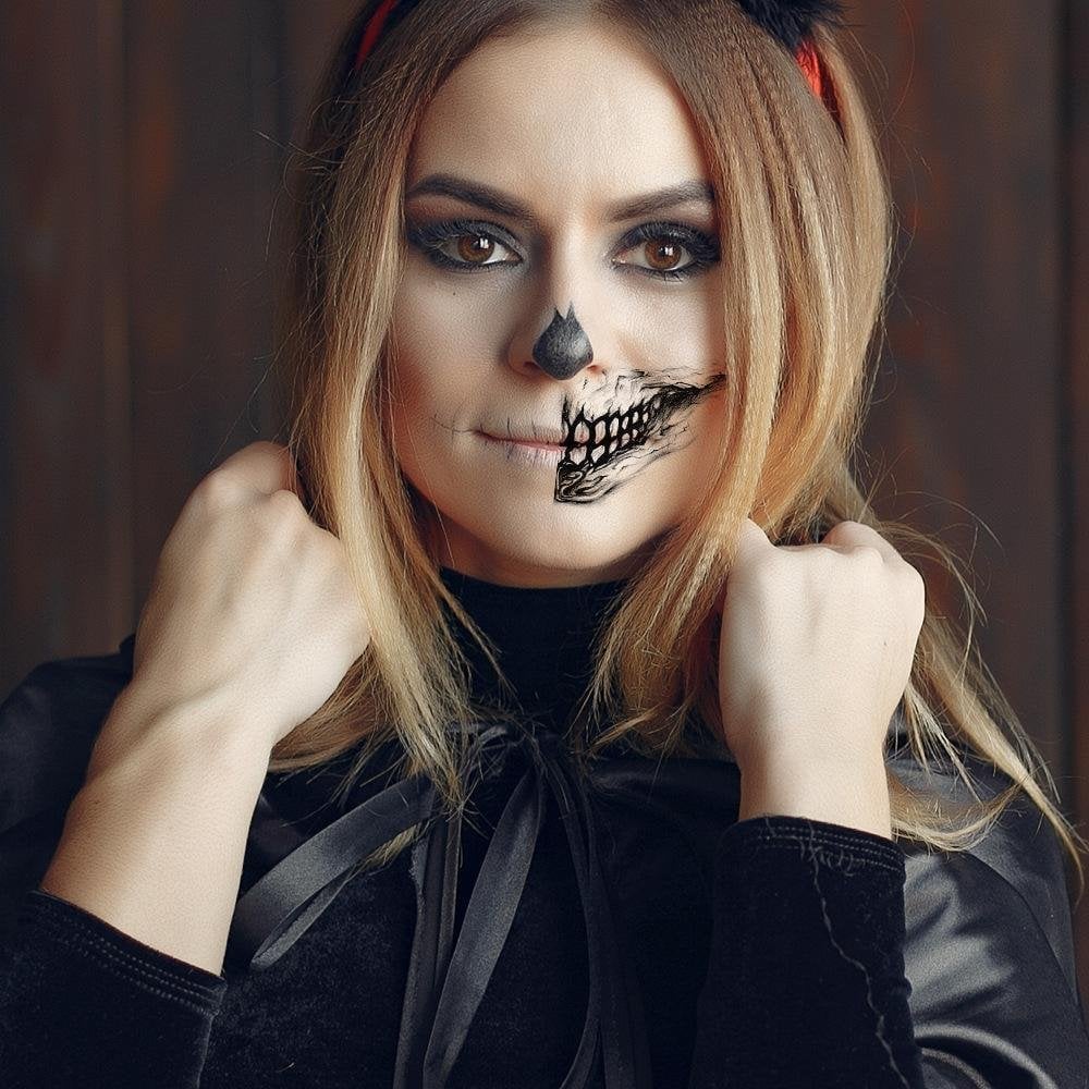 🎃HALLOWEEN PRE SALE - 49% OFF🎃Halloween Prank Makeup Temporary Tattoo